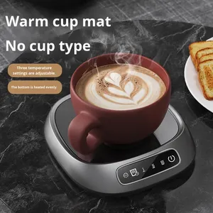 Alfombrilla Térmica Inteligente de ABS con Control Táctil para el Hogar y la Oficina, Mantiene la Leche y el Café Calientes a Temperatura Constante, con Temporizador - Product Image 6
