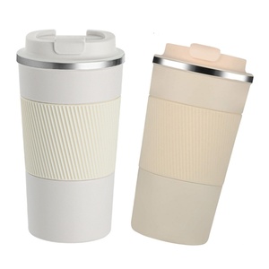 NEW 316 Stainless Steel <b>Double</b> <b>Wall</b> Vacuum Flask Reusable Coffee <b>Mug</b> Office Cup 24hrs Thermal Insulation 510ML Eco-Friendly Lid - Product Image 6