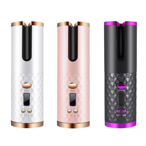 Fer à boucler automatique sans fil en céramique rechargeable 2026 pour dropshipping – Agent de dropshipping - Product Image 1