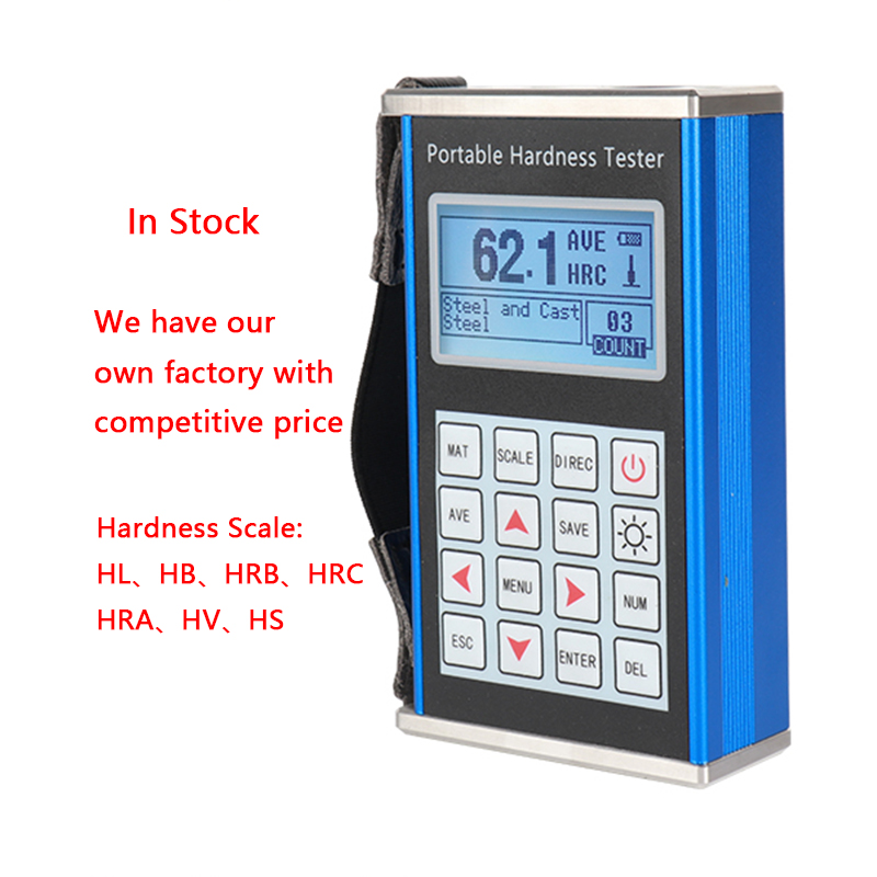 JIMTEC JITAI7101 Portable Digital Metal HL HRA HRB HRC HB HS HV Brinell Hardness Tester Machine