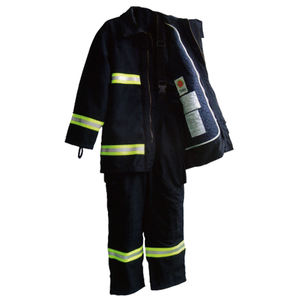 Oem <span class=keywords><strong>En469</strong></span>炎抵抗アラミド消防士用スーツ消防士用化学工業用 - Product Image 4