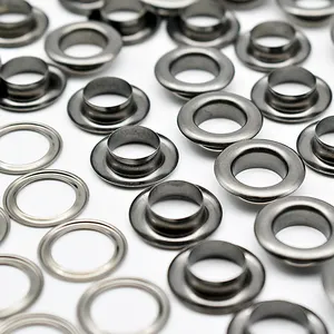 Custom Stainless Steel Brass 4mm 5mm 6mm 8mm Eyelets And Grommets For Clothes Tag