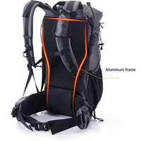 Mochila de Senderismo Impermeable Personalizada de Fábrica con Certificación BSCI, Bolsa de Viaje para Campamento al Aire Libre, Mochila de Nailon Ultraligera de Moda de 56-75L