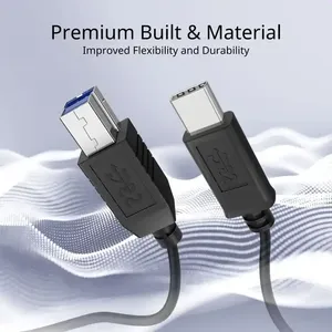 <span class=keywords><strong>Usb</strong></span> 3.1 Type <span class=keywords><strong>C</strong></span> Mannelijk Naar <span class=keywords><strong>Usb</strong></span> <span class=keywords><strong>3.0</strong></span> <span class=keywords><strong>B</strong></span> Mannelijke <span class=keywords><strong>Adapter</strong></span> Kabel Data Printer Connector Kabel - Product Image 4