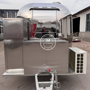 Remolque de Comida de Acero Inoxidable, Cafetería Móvil Especializada, Unidad de Preparación de <span class=keywords><strong>Espresso</strong></span> para Eventos, Mercados, Servicio de Bebidas Corporativas - Product Image 4