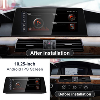 Stwei Mtk8581 10.25 pouces Autoradio multimédia GPS sans fil Carplay pour BMW Série 3/5 E60 E61 E90 E91