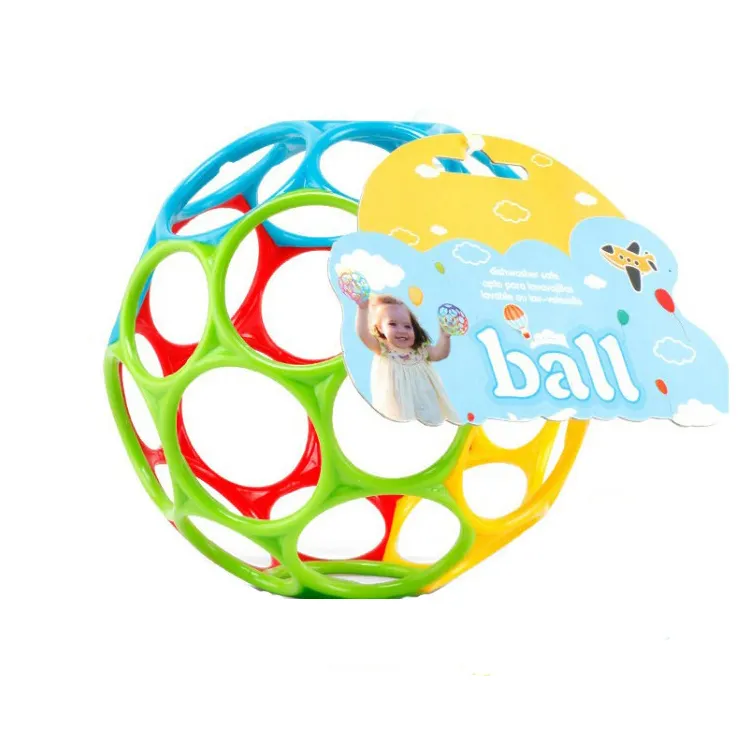 Outdoor-Übung Baby Handgriff Soft Tooth Bendy <span class=keywords><strong>Ball</strong></span> Trainings <span class=keywords><strong>ball</strong></span> Lernspiel zeug