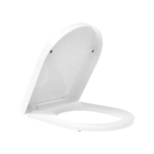 Sunten SU004 Venta caliente <span class=keywords><strong>Universal</strong></span> en forma de D de cierre suave Duroplast <span class=keywords><strong>Tapa</strong></span> de asiento de inodoro - Product Image 4