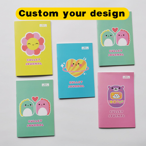 Carnet de notes A5 en papier <span class=keywords><strong>kawaii</strong></span>, impression personnalisée à pois - Product Image 2