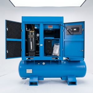 Compresor de Aire de Tornillo Rotativo Industrial Todo en Uno de 7.5KW 15KW 10HP 20HP, 8/12/16 bar, Refrigerado por Aire, para Corte por Láser de Fibra, 380v/50hz - Product Image 3