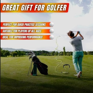 Entraîneur <span class=keywords><strong>de</strong></span> <span class=keywords><strong>swing</strong></span> <span class=keywords><strong>de</strong></span> <span class=keywords><strong>golf</strong></span>, corde en paracorde <span class=keywords><strong>de</strong></span> 50 pieds, balle réelle, outil portable léger, gauche/droite, tous les golfeurs, <span class=keywords><strong>swing</strong></span> avant <span class=keywords><strong>le</strong></span> match - Product Image 3