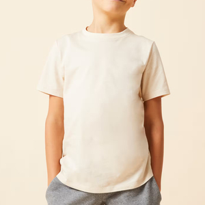 Camiseta Casual de Verano para Niños con Cuello Redondo, Transpirable, Anti-Pilling, 100% Algodón, Ideal para Actividades al Aire Libre en Clima Cálido - Product Image 4