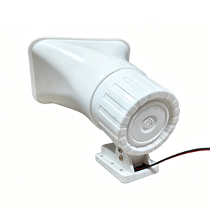 Sirène électronique 12V d'alarme pour véhicule, klaxon d'avertissement avec son puissant pour camion, bateau, sécurité et usage industriel - Product Image 5