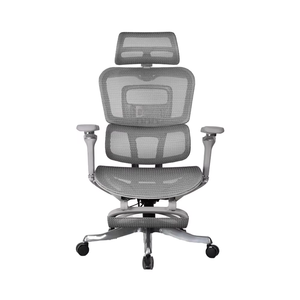 Silla de Oficina Ejecutiva Ergonómica Moderna con Malla, Diseño Extensible, Ajuste de Altura, Soporte Lumbar, para Uso en Oficina y Hogar - Product Image 5