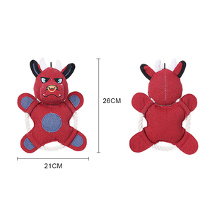 Juguetes de peluche de <span class=keywords><strong>perro</strong></span> de algodón pp <span class=keywords><strong>duro</strong></span> de lona al por mayor del fabricante - Product Image 6