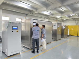เครื่องผลิตกรดไฮโปคลอรัสอุตสาหกรรม (HOCl) สำหรับน้ำอิเล็กโทรไลต์ที่มีความเป็นกรดอ่อน ปรับค่า pH ได้เองระหว่าง 5-6.5 ความจุขนาดใหญ่ - Product Image 5