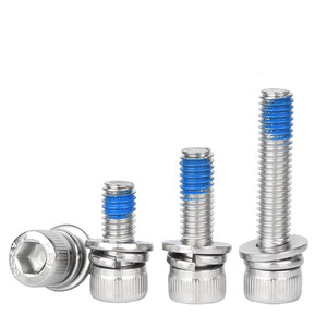 Chất lượng chính bán buôn bên trong <span class=keywords><strong>Hex</strong></span> <span class=keywords><strong>Bolt</strong></span> ba kết hợp vít với mùa xuân máy giặt và phẳng máy giặt kết hợp <span class=keywords><strong>Bolt</strong></span> nylock <span class=keywords><strong>Bolt</strong></span> - Product Image 2