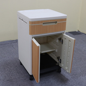 Hospital Cabinet <b>Mobile</b> Storage Plastic Top KJW-BC07 Multi Function For Hospital Bedroom Use - Product Image 2