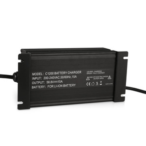 <span class=keywords><strong>Chargeur</strong></span> de batterie au lithium 12v 24v 36v 48v 40A160AH 200AH 240AH Compatible avec l'<span class=keywords><strong>aspirateur</strong></span> électrique avec port DC Protection OTP - Product Image 3