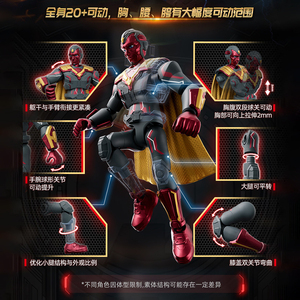 Blokees <span class=keywords><strong>Marvel</strong></span> Heroes 04 - La Bataille Climatique Version Originale Chinoise Authentique Modèles à Assembler Blocs <span class=keywords><strong>de</strong></span> Construction Jouet Boîte Mystère - Product Image 5