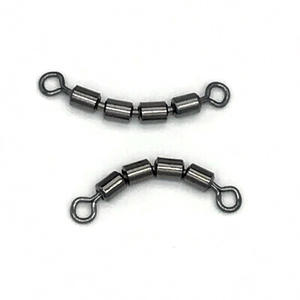 ตะขอเกี่ยวแบบหมุนได้สีดำทองแดง ขนาด 60 มม. 1-5/16 นิ้ว อุปกรณ์ตกปลาสำหรับเรือเดินทะเล บรรจุ 200 ชิ้นต่อแพ็ค - Product Image 1