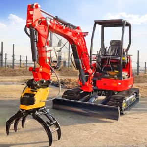 Envío Gratis: Mini Excavadora de 3.5 Toneladas con Motor EPA 5, Excavadora de Orugas de 1, 2 y 3 Toneladas, Máquina Excavadora para Granja y Hogar - Product Image 5