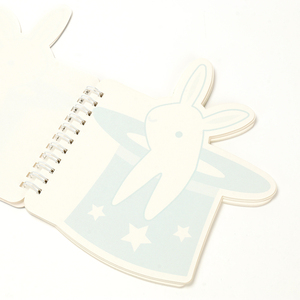 สมุดโน้ต<span class=keywords><strong>กระต่าย</strong></span>นักมายากลคุณภาพสูง ปกกลิตเตอร์ สำหรับจดบันทึกสนุกๆ ใช้ได้ทุกวันและใช้งานแบบสบายๆ - Product Image 2