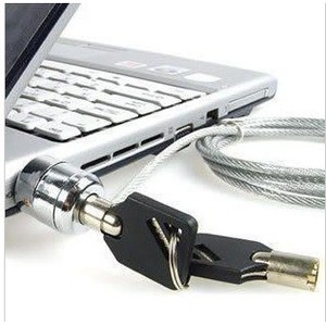 Pingcool Laptop Computer <b>Lock</b> 1.2m Stainless Steel Cut Resistant With 2 <b>Keys</b> For Notebook Security - Product Image 2