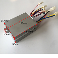 Contrôleur de vitesse pour Tricycle électrique 24 V, 500 W, moteur électrique à brosse, moteur DC, 24 V, 500 W, YK31C