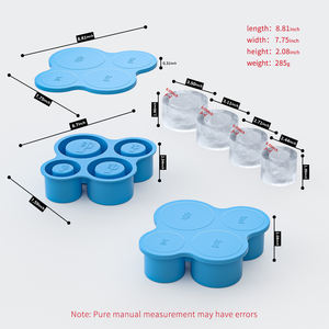 Logo personnalisé écologique 30 Oz-40 oz <span class=keywords><strong>bac</strong></span> à <span class=keywords><strong>glaçons</strong></span> creux en silicone <span class=keywords><strong>pour</strong></span> gobelets Stanley compatibles - Product Image 3