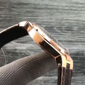 Montre automatique simple de luxe pour homme, de haute qualité, boîtier en acier inoxydable, cadran en cristal saphir, étanche 30 bars - Product Image 6