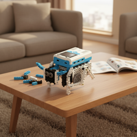 Nuevo Robot Educativo de Codificación 2026 con Control Remoto - Modos de Programación Dual para Programas STEM Postescolares y Aprendizaje en Casa