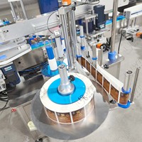 Machine d'étiquetage double face haute précision LWT pour bouteilles et sacs, système d'étiquetage enveloppant automatique, haute vitesse, compatible IoT