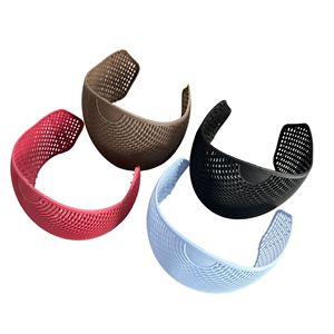 Fashion Hair Styling Headband Adjustable Solid Color For Daily Use Water Ripples Design Zhejiang Origin - Product Image 1