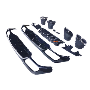 Diffusore Posteriore per <span class=keywords><strong>Mercedes</strong></span> Benz E300 E350 Sport E63S W213, Parti di Modifica per Berlina Sportiva 2016-2019 - Product Image 5
