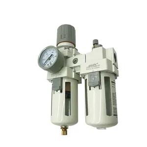 Piezas neumáticas SMC tipo AC4010-04, 1/2 pulgadas, tamaño del puerto, FRL, unidades, filtro lubricador regulador de aire
