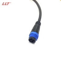 Connecteur de câblage électrique LLT M15 étanche 2, 3, 4 broches mâle/femelle IP67/IP68 – Distributeur de connecteurs de câbles