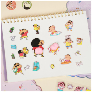 <span class=keywords><strong>Pegatinas</strong></span> Pop de Anime con Licencia de Crayon <span class=keywords><strong>Shin</strong></span> <span class=keywords><strong>Chan</strong></span>, <span class=keywords><strong>Pegatinas</strong></span> Decorativas Suaves para Vasos de Agua - Product Image 4