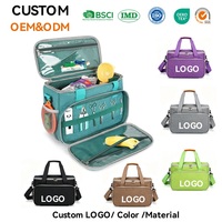 Sac de toilettage pour animaux de compagnie personnalisé, sac de rangement multi-poches pour outils de toilettage canin, sac de transport portable pour salon d'animalerie, vente en gros disponible