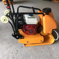 Compacteur de sol à plaque vibrante diesel modèle 90, compacteur de béton électrique à essence