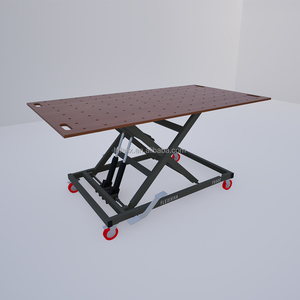Multifunctional Folded Welding <b>Worktable</b> Lifting Workbench - Product Image 3