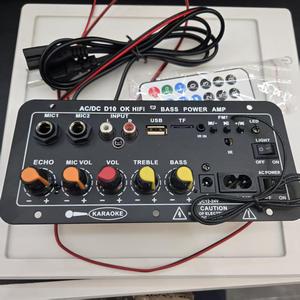 Scheda amplificatore D10 <span class=keywords><strong>BT</strong></span> AUX TF Card USB 30-120W per 4 Ohm 40W altoparlante 110V 220V 12V 24V modulo amplificatore Audio - Product Image 2