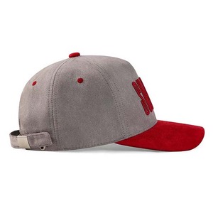 Casquette de baseball personnalisable en coton Oxford, style 5 panneaux, multicolore, visière incurvée, unisexe, fabriquée en Chine, vente en gros OEM - Product Image 6