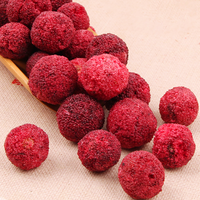 Premium Natuurlijk Gevriesdroogde Bayberry Zonder Toegevoegde Suiker Gezonde Gevriesdroogde Gehele Waxberry Fruit Snack