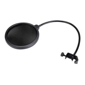 Micrófono de <span class=keywords><strong>filtro</strong></span> Pop de grabación de doble capa Accesorios de micrófono de malla antirruido <span class=keywords><strong>Filtro</strong></span> pop de micrófono - Product Image 1