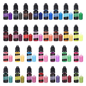 30 Colors 10ml Set Liquid Candle Pigment Candle Dye for <b>soy</b> <b>wax</b> easy to use High Concentrated Colorant for DIY Candles and Soap - Product Image 2
