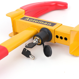 Cale de <span class=keywords><strong>roue</strong></span> de voiture portable <span class=keywords><strong>antivol</strong></span> XMM-994B-Mécanisme de déverrouillage facile Verrouillage pratique pour un stationnement sécurisé - Product Image 2