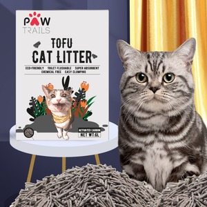 Arena ecológica para gatos de tofu, almidón desechable sin polvo, arena de maíz de soja, carbono para gatitos biodegradable - Product Image 1