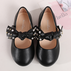 Zapatos de Cuero de Alta Calidad para Niñas Pequeñas, Zapatos Mary Jane Negros para Niños de 3 a 7 Años - Product Image 3