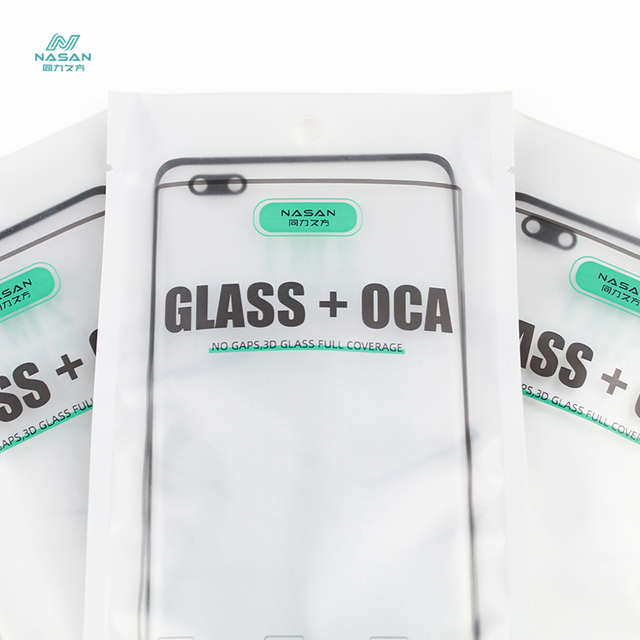 NASAN Front Outer Glass Lens GLASS+OCA Phone Screen Protector Cell Phone Glass